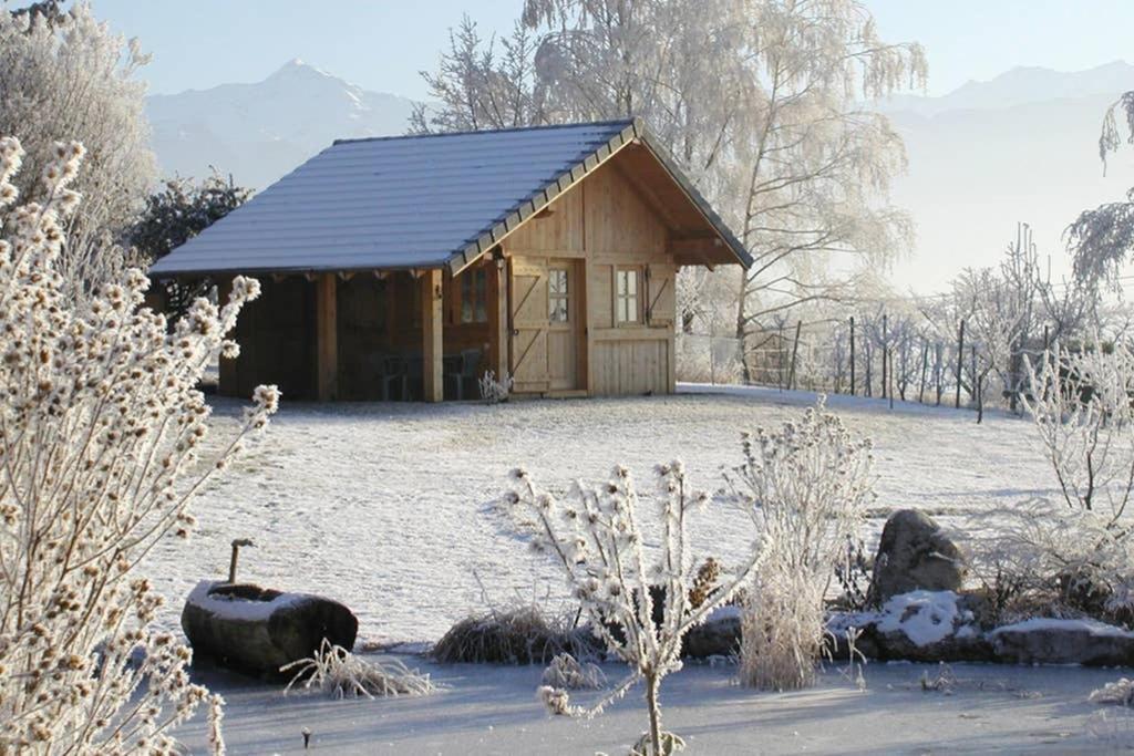 Au Petit Chalet Avec Son Spa - Escapade En Amoureux ! Cruet Exterior foto